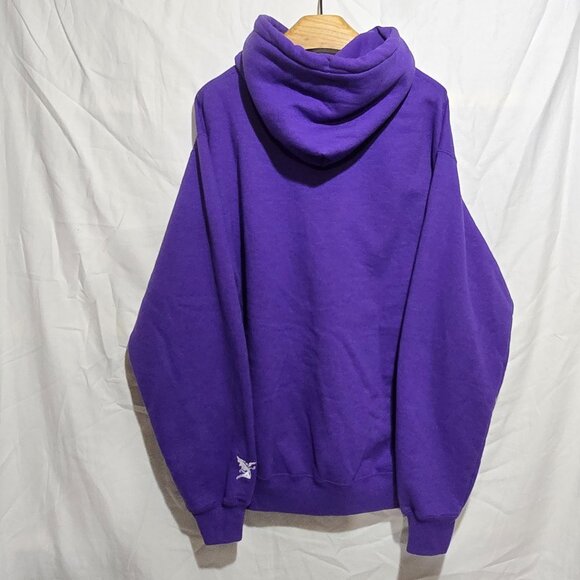Lakai Skateboarding BLACK SABBATH Embroidered Pullover Hoodie Purple White Sz M* - Picture 6 of 6